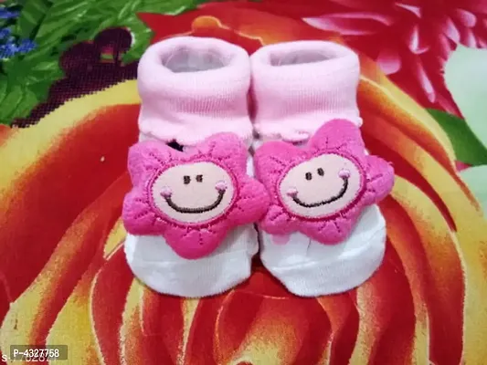 Kids Multicoloured Cotton Socks (Pack Of 1)-thumb0