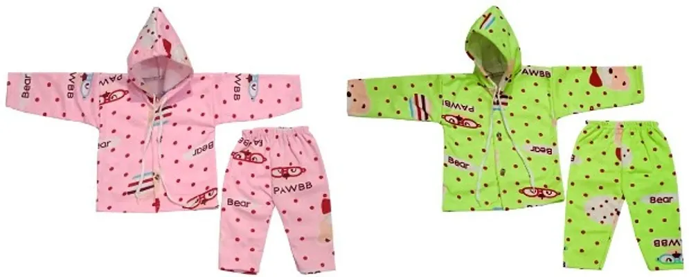 Baby Boy  girl Sweater Top Bottom Set Good Quality pack of 2