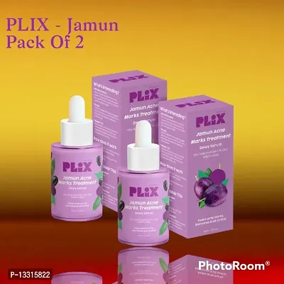 PLIX - THE PLANT FIX 10% Niacinamide Jambu Face Serum, 30ml (Pack Of 2) For Acne Marks, Blemishes Or Oil Control With 1% Zinc  Witch Hazel, Skin Clarifying Serum For Unisex With Acne-Prone Skin