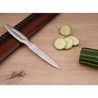 ZEBICS Knife Stainless Steel Fine Vegetable Knife with Perfect Grip Handle for Home  Kitchen (Utility Knife)-thumb3