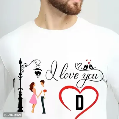 Trendy White Polyester Printed Round Neck Full Sleeves Tees for Men-thumb2