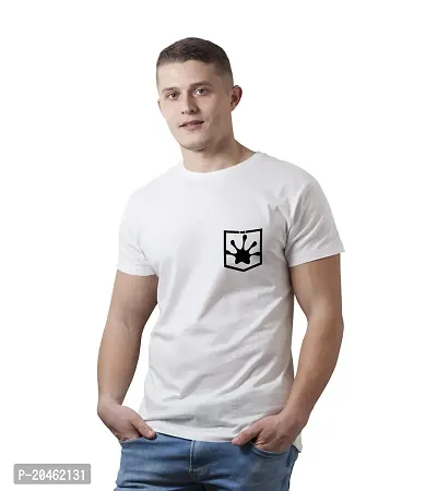 Hinglish Men's Pocket Print T-Shirt-thumb2