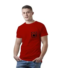 Hinglish Men's Pocket Print T-Shirt-thumb1