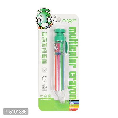 Multicoloured Crayon Colours Pen For Kids-thumb2