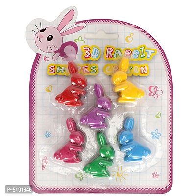 Non Toxable Washable Drawing Wax Crayons For Toddler -Rabbit-thumb3