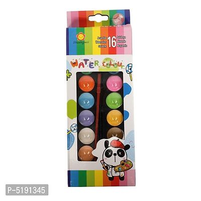 Portable Pigment Water Colours Painting Set- Rectangle