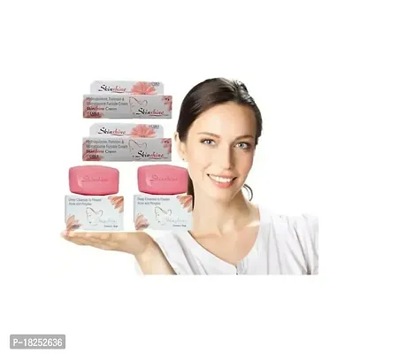 CADILA Skin Shine cream 2 each of 15 gm With 2 skin Shop  each of 75 gm