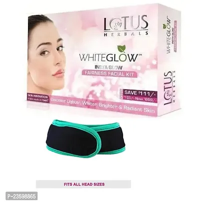 Lotus Herbal Whiteglow Facial Kit With Facial Band