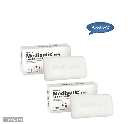 Medisalic Soap Medisalic shop soap 2 pack x 100 gm