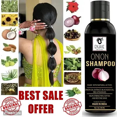 HERBAL ENJAVE ONION SHAMPOO 100 ML-thumb0