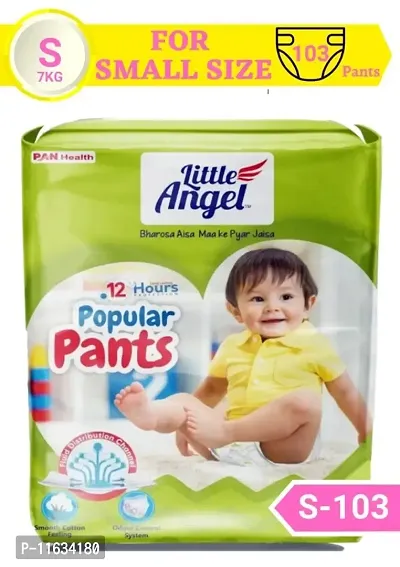Herbal Hage Little Angel Popular Baby Pants Diaper Combo Of S-103-thumb0