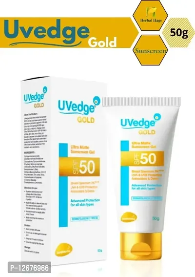 Herbal Hage Uvedge Gold SPF 50 Sunscreen Gel