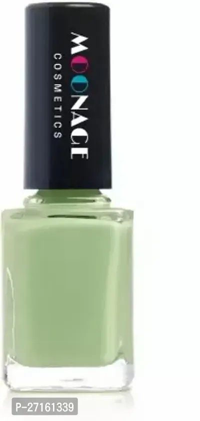 Moonage Nail Polish Long Lasting Quick Dry Chip Lacquer Lucifer 51 Green
