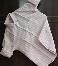 Stylish Men Khadi Cotton Long Sleeves Casual Shirt-thumb3