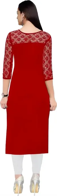 Fancy Crepe Kurti for Women-thumb1