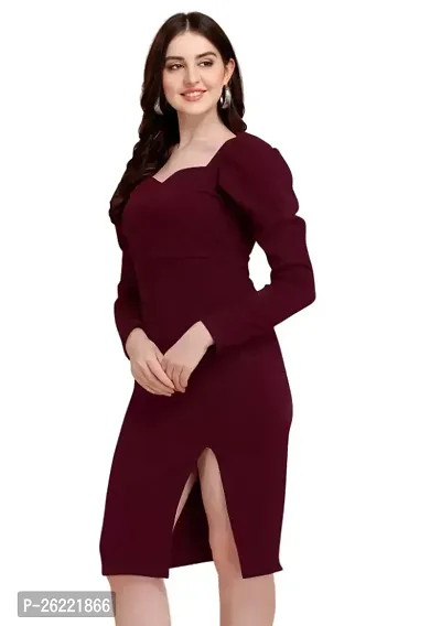 Classic Polyester Dresses For Women-thumb0