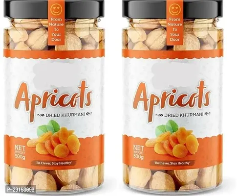 Natural Dried Apricot Pack Of 2 1000gm-thumb0