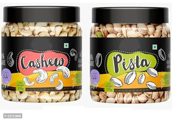 Natural Pista Cashew 500gm Pack Of 2-thumb0