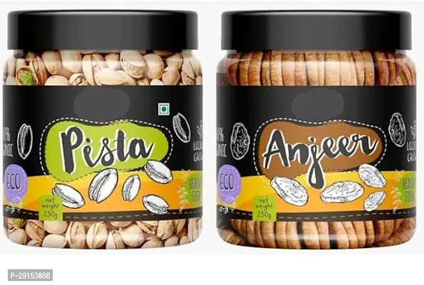 Natural Pista Anjeer 500gm Pack Of 2