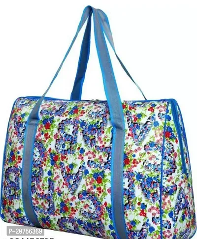 Elegant Polyester Printed Duffle Bags