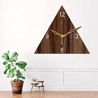 Freny Exim 10"" Inch Wooden Wall Clock (Wenge, Small Size, 25cm x 25cm)-030-thumb1