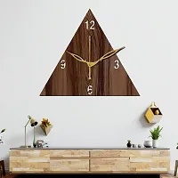 Freny Exim 10"" Inch Wooden Wall Clock (Wenge, Small Size, 25cm x 25cm)-030-thumb4