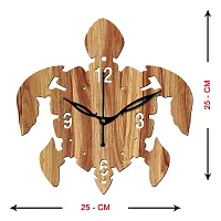 Freny Exim 10"" Inch Wooden Wall Clock (Beige, Small Size, 25cm x 25cm)-029-thumb3