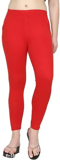Buy PGS Women Red SuperSoft Cotton Lycra Pocket legging- 3XL Online In  India At Discounted Prices