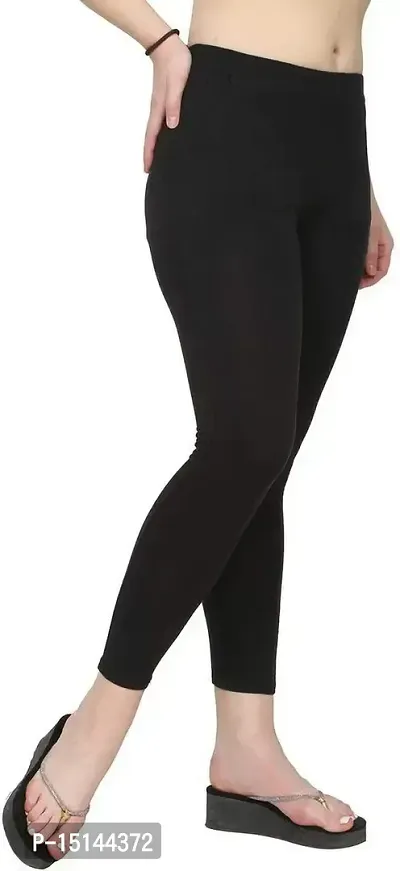 Buy online Pink Solid Cotton Legging from Capris & Leggings for Women by  Clora Creation Plus for ₹779 at 66% off | 2024 Limeroad.com