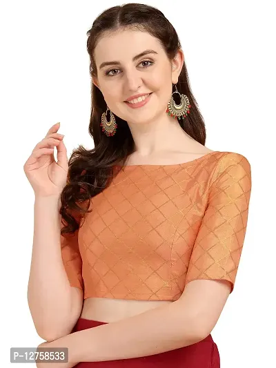 Buy OOMPH! Jacquard Readymade Blouse for Women - crosssquare Online In  India At Discounted Prices