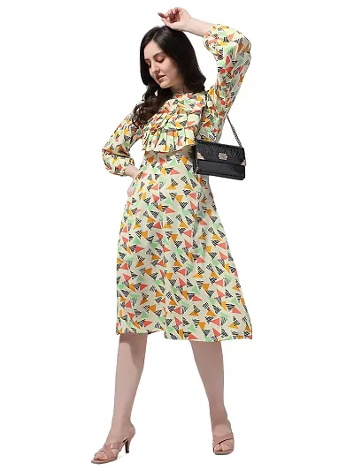 Trendy 100% crepe Dresses 