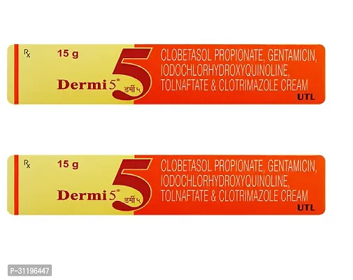 Dermi 5 Cream 15gm ( pack of 2 )-thumb0