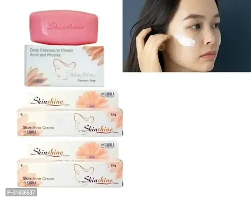 Combo Of 2 Skin Shine Cream with Soap Pack of 3-thumb0