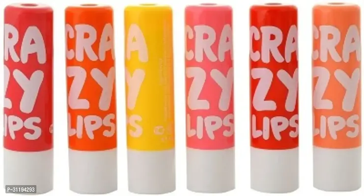 Crazy Lip Balm Set Of 6-thumb0