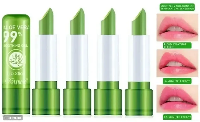 Aloe Vera Lip Balm Soothing  Moisture Pack Of 4-thumb0