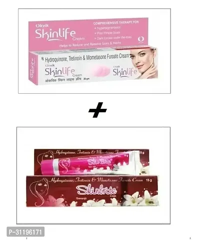 Skinlife Cream for Acne and Skin Brite Face Cream Combo