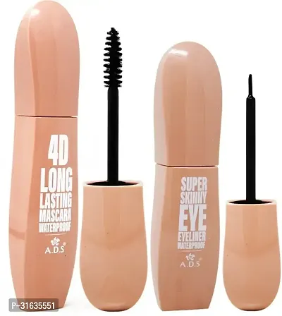 Women 4 D Liner with 4 D Mascara Pack of 2 Makeup Mascara-thumb0