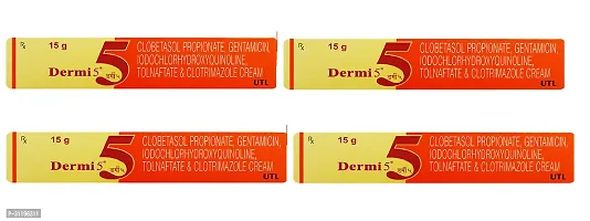 Dermi 5 Cream 15gm ( pack of 4 )-thumb0