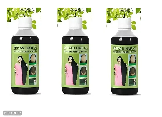 Hair OilNatural Blend for Strengthening, Volumizing, and Promoting Hair Growth  ( pack of 3)-thumb0