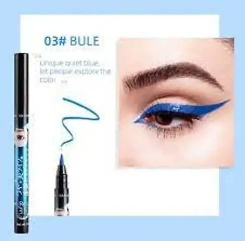 36H Blue Waterproof Liquid Eyeliner Pack Of 1