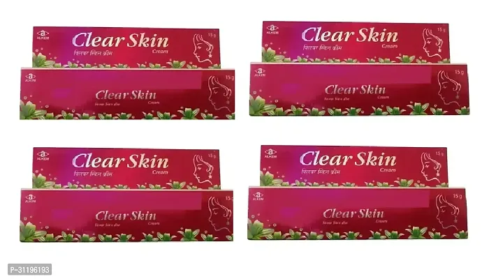 Clear Skin Fairness Cream for women Night useud ( pack of 4 )