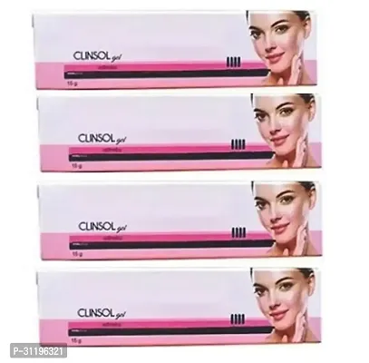 Clinsol Gel Anti-acne Gel for Acne  Pimples Free Skin Pack Of 3-thumb0