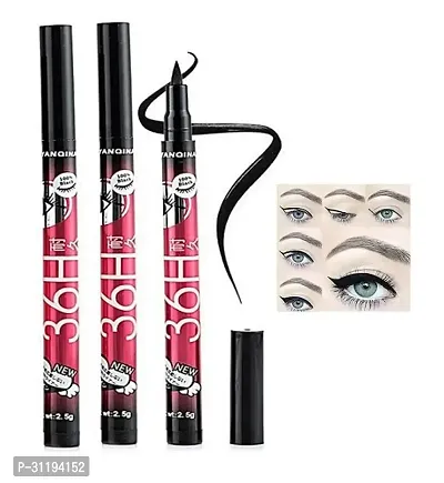 36H Black Long Lasting Eyeliner ( Pack Of 3 )-thumb0