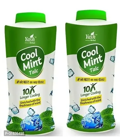 Cool Mint  Talc Powder Pack Of 2-thumb0