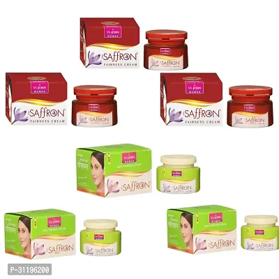 VI-JOHN WOMEN Saffron Advanced Fairness Cream combo pack of 3  (300 g)