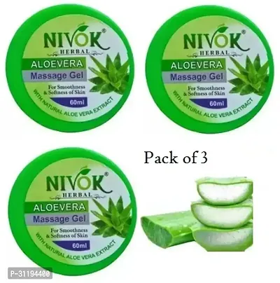 Nivok Harbal Aloevera Face Gel Pack of 3