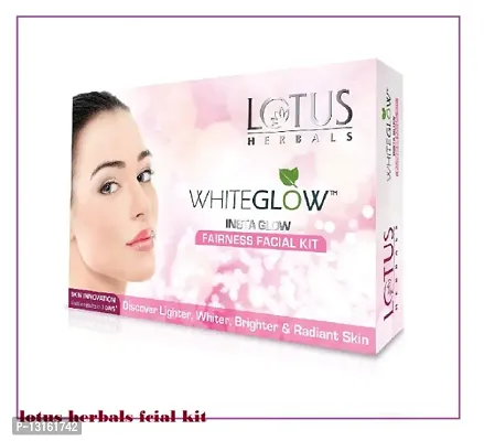 Lotus Herbals Cream Whiteglow Insta Glow 4 In 1 Facial Kit-thumb0