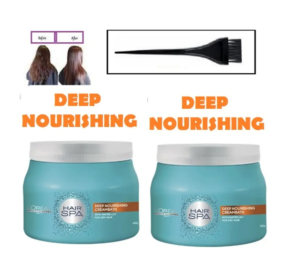 LOREAL Hair Spa Deep Nourishing Creambath 1000ml  LINE SHOPPING