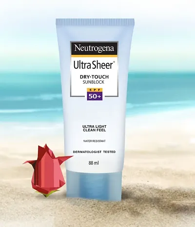 Neutrogena Ultra sheer Sunscreen, SPF 50+, Ultra light, for oily and dry skin 88ML