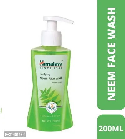 Himalaya Purifying Neem Face Wash, 200 Ml  - Pack of 1-thumb0